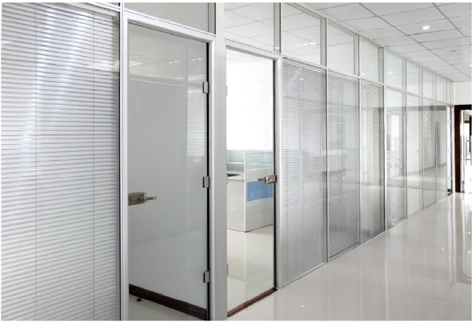太平洋保险公司玻璃隔墙工程